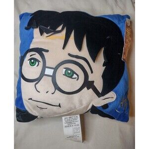 Harry Potter Face Pillow with Tags- Throw Pillow 13x14